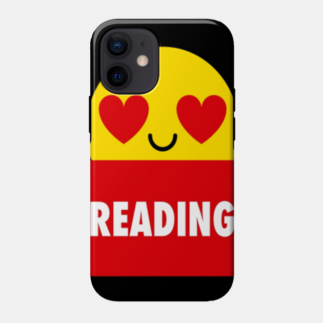 Reading Emoji Heart Eye Reading Emoji Heart Eye Phone Case Teepublic