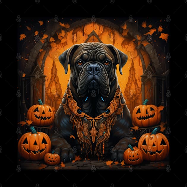 Mastiff Halloween by NatashaCuteShop