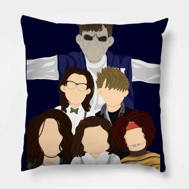 STARKID | NERDY PRUDES MUST DIE CAST Pillow by ulricartistic