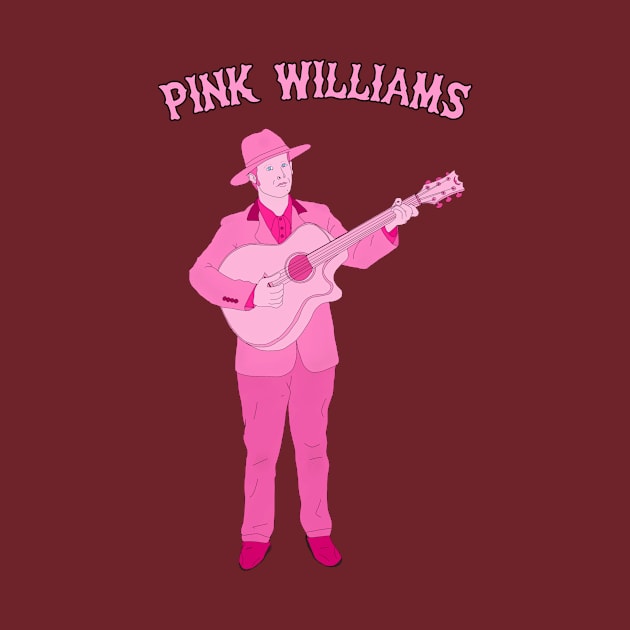 Pink w/Guitar Drawing by Pink's Mercantile  