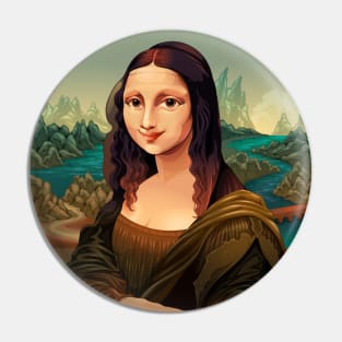 Mona Lisa Pin