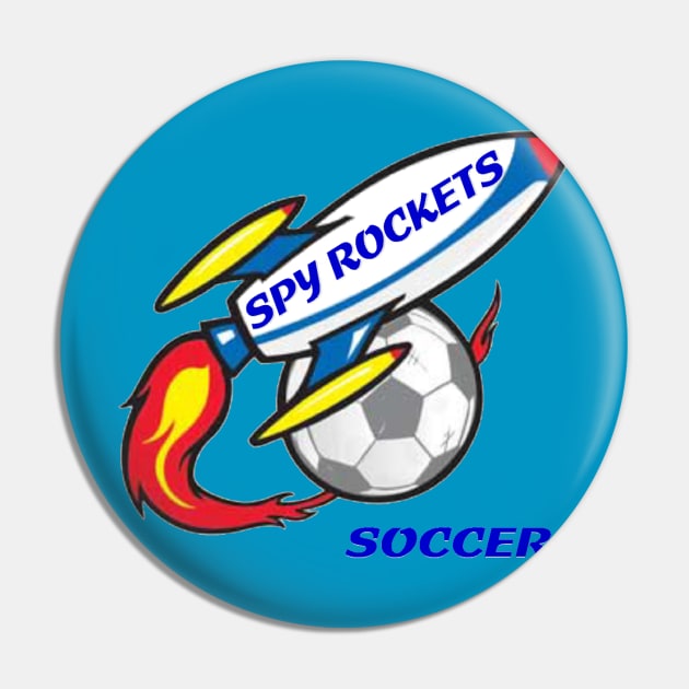 Spy Rockets Soccer Pin by Superdarron