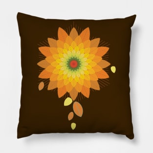 Autumn Mandala Pillow