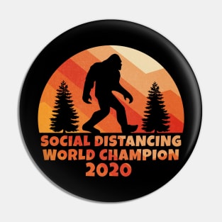 Social Distancing world champion Pin