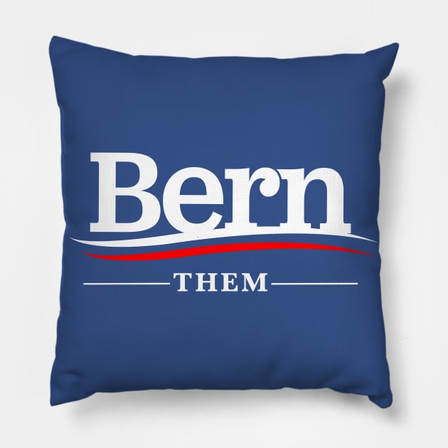 Greensky Bluegrass Bernie Sanders Pillow by GypsyBluegrassDesigns