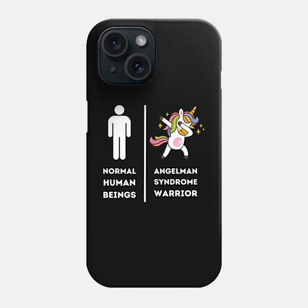 Angelman syndrome disorder Phone Case by Teewyld
