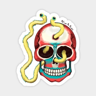 Day of the Dead Art. Skull. Halloween. Magnet