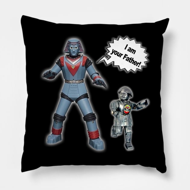 I Am Your Father! Pillow by RetroZest