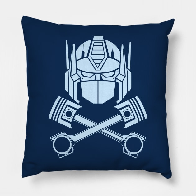 Transformers - GEN 1- Optimus Jolly Roger Pillow by ROBZILLA