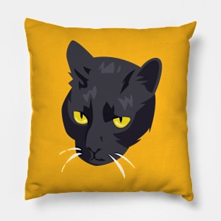 Black Cat Pillow