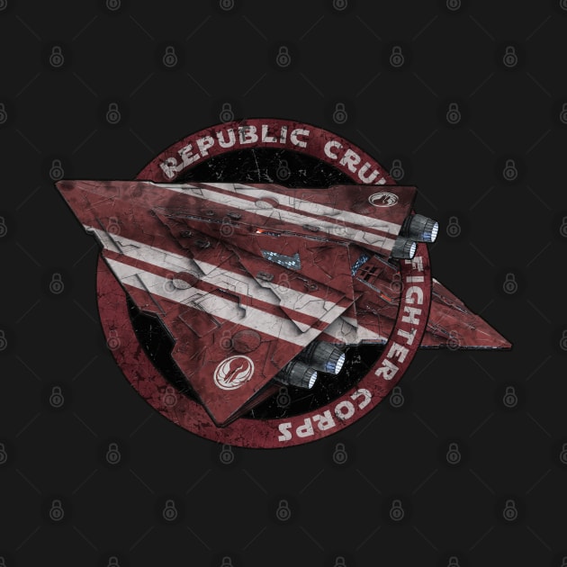 Republic Cruiser FIGHTER CORPS by mamahkian