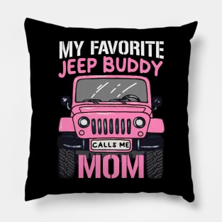 Jeep Mom Life Pillow