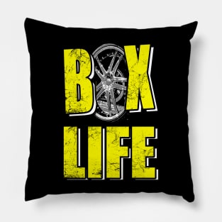 Box Life Yellow Pillow