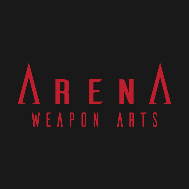 Arena Weapon Arts, Full Logo - Red by Arena Weapon Arts