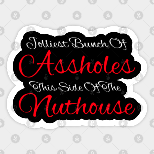 Christmas Vacation Jolliest Bunch Christmas Vacation Jolliest Bunch Sticker Teepublic