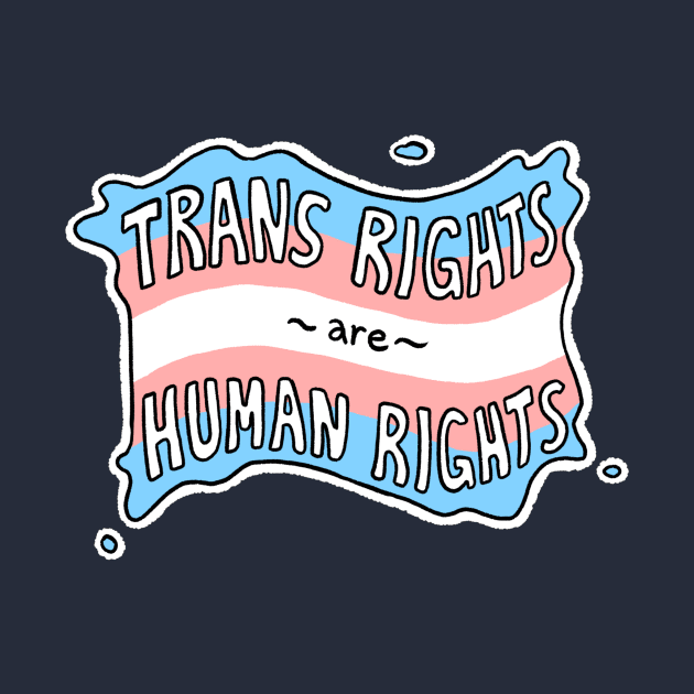 Trans Rights by tshirtsbyclaire