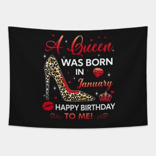 A queen was born in January Tapestry