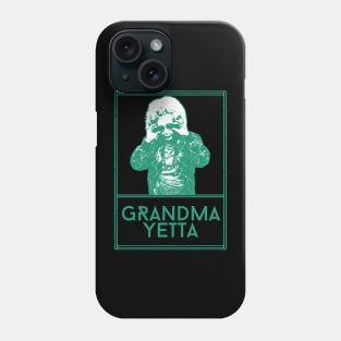 Grandma yetta\\retro fan artwork Phone Case