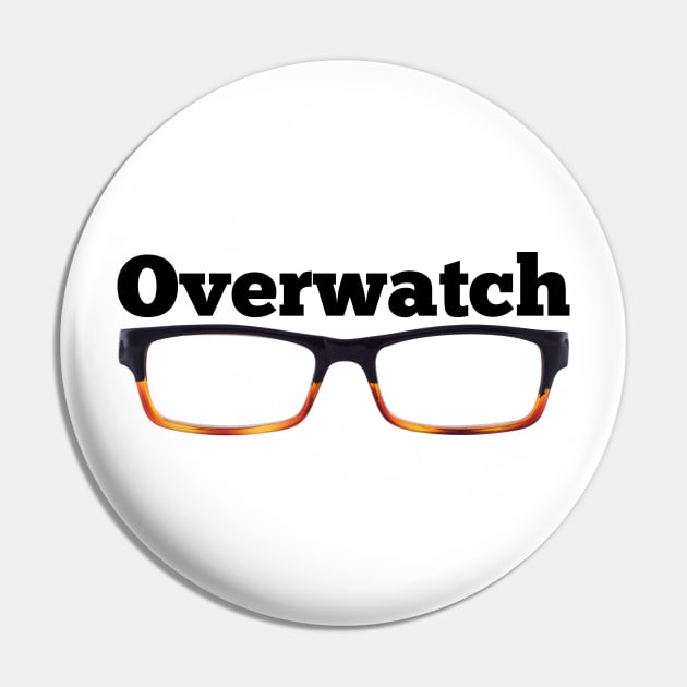 Felicity Smoak is Overwatch - Glasses Pin by FangirlFuel