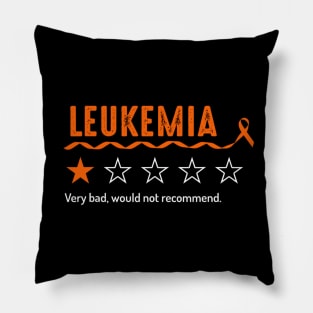 Leukemia Review Very Bad Would Not Recommend One Star Rating Pillow