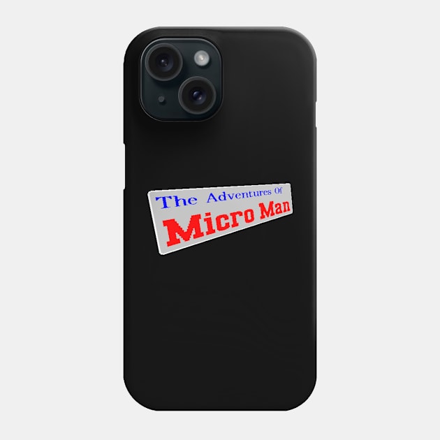 Micro Man Phone Case by tdK