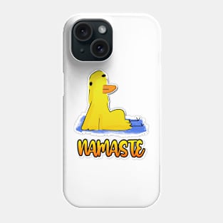 Namaste Yoga Duck Funny Yoga Phone Case