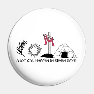 The story of the passion of Jesus Christ Pin