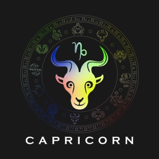 Zodiac sign Capricorn T-shirt T-Shirt