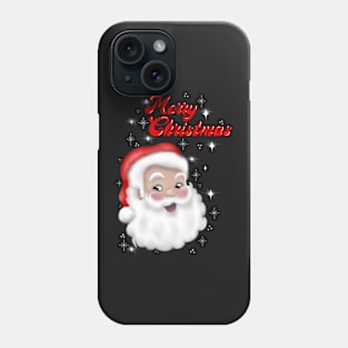 Retro father christmas Phone Case