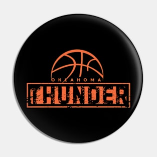 okc thunder basketball Pin