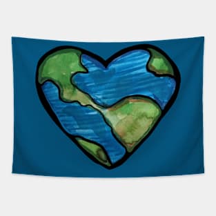 Earth Heart Tapestry