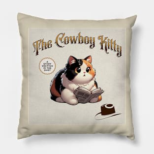 The Cowboy Kitty Pillow