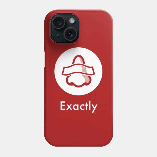 Bottle Rocket - "Exactly" T-Shirt Phone Case by tabners