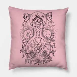 Love Potion (Version 1) Mystic and occult design. Pillow