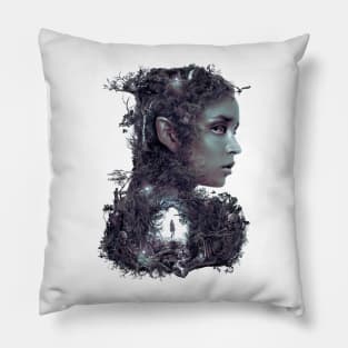 The Dark Elf Pillow