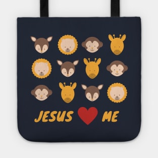 Jesus loves me Tote