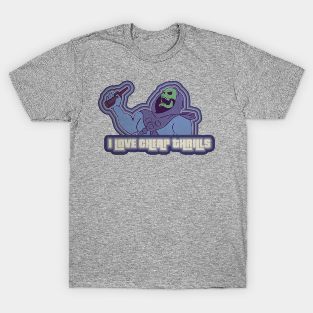 Skeletor Cheap Thrills 80scartoons T Shirt Teepublic