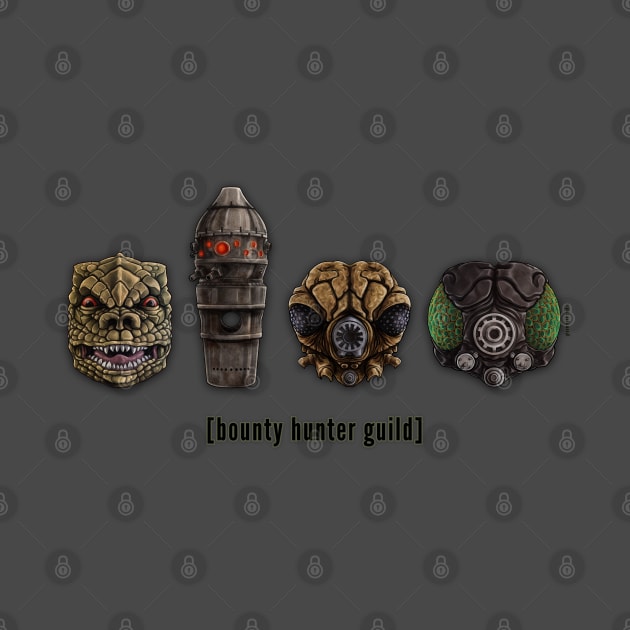 Bounty Hunter Guild Heads Up by Gloomlight