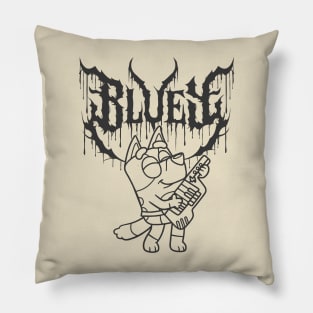 BLUEY METAL BLACK Pillow