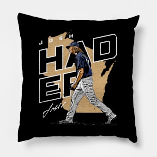 josh hader player map Pillow