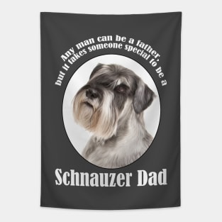 Schnauzer Dad Tapestry