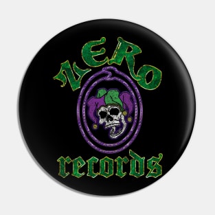 ZERO RECORDS Pin