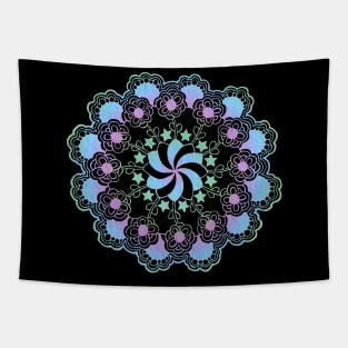 Bright & Colorful Mandala Tapestry