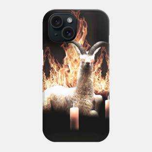 Demonic Demon Llama Phone Case