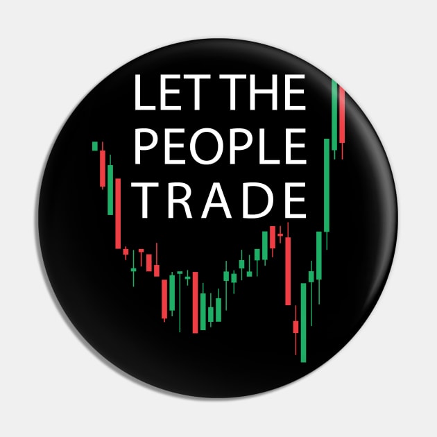 Let the People Trade Pin by stuffbyjlim