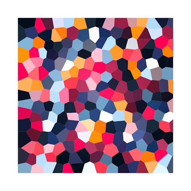 Warm Geometrics by Elizabeth Karlson Art