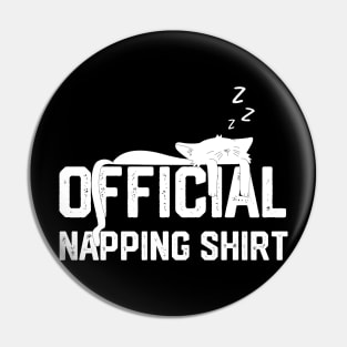 official napping shirt Pin