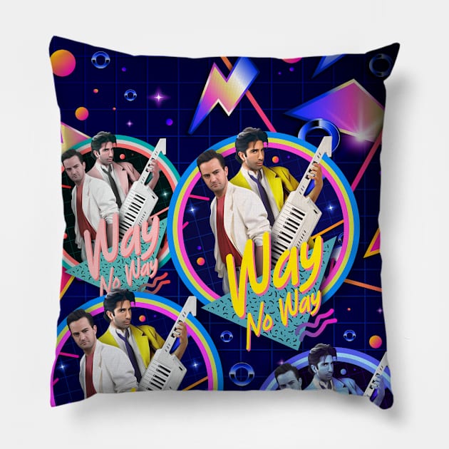 90s classic collectible v2 Pillow by Trazzo