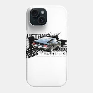 Ford Mustang  - Tire Marks Phone Case