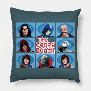 The Cobra Bunch Pillow